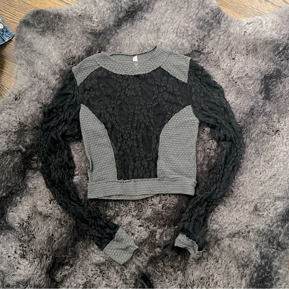 Free People Intimately lace top XS